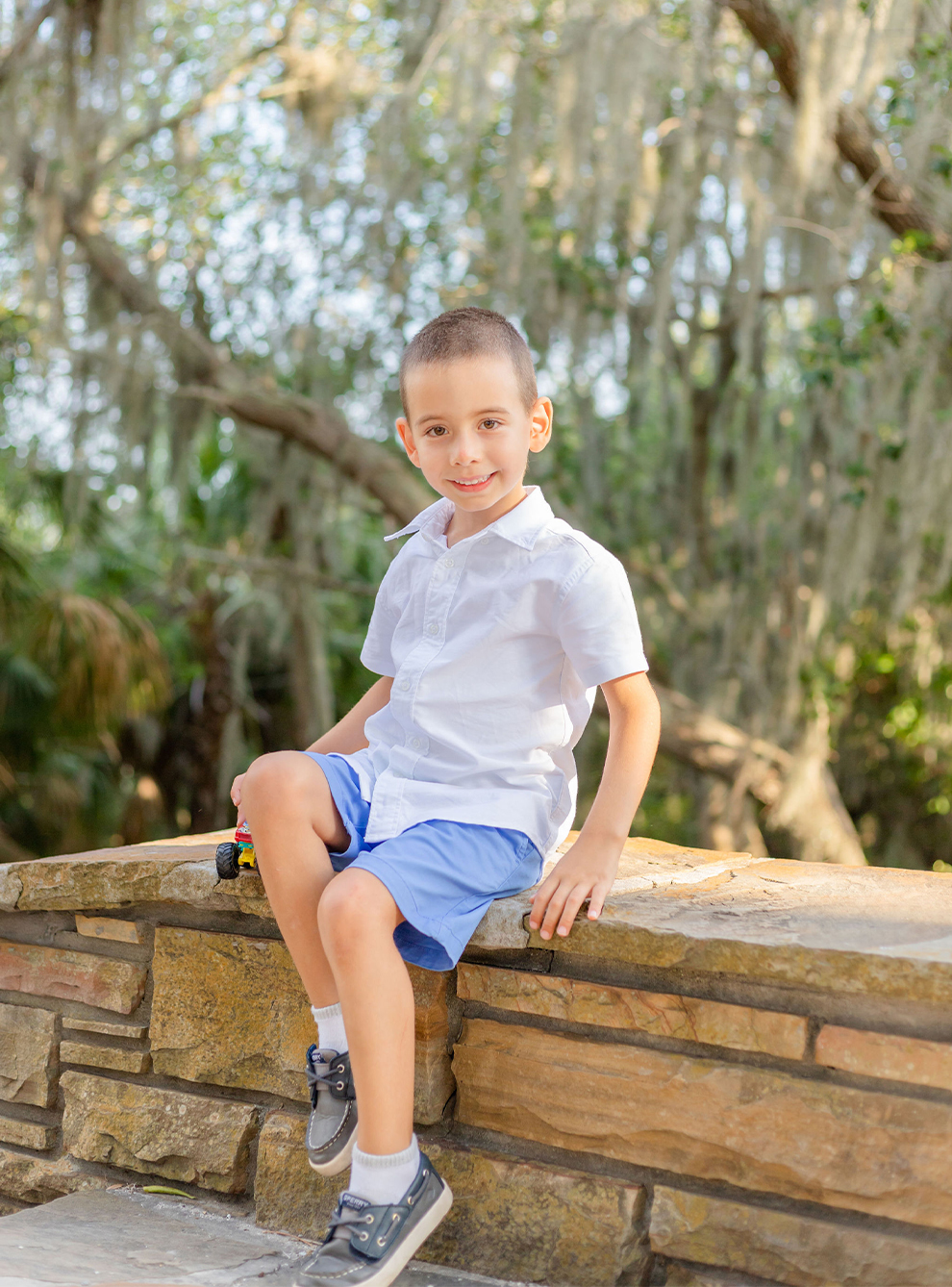 Kid at a park 