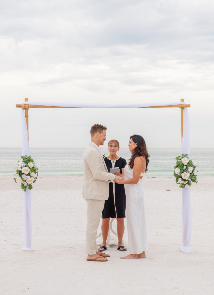 Beach Florida wedding ceremony