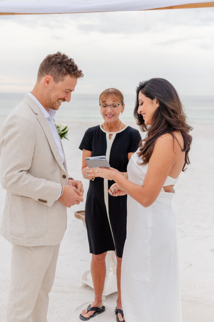 Beach Florida wedding ceremony