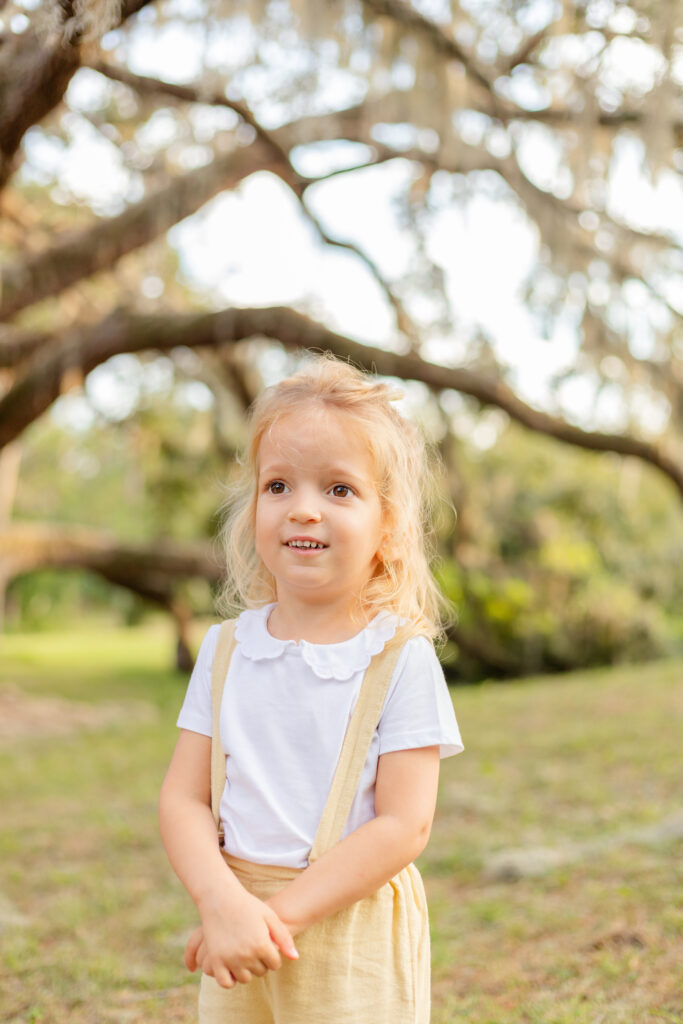 Little girl portrait at Philippe Park